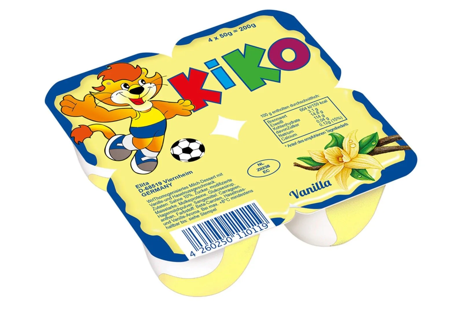 Dizajn Ambalaže Kiko Vanilla Pudding